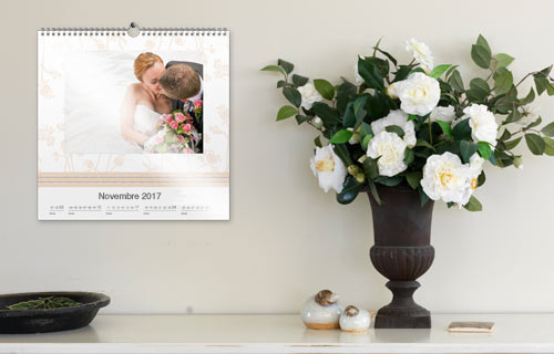 Calendario Da Parete Quadrato Ed Elegante Cewe